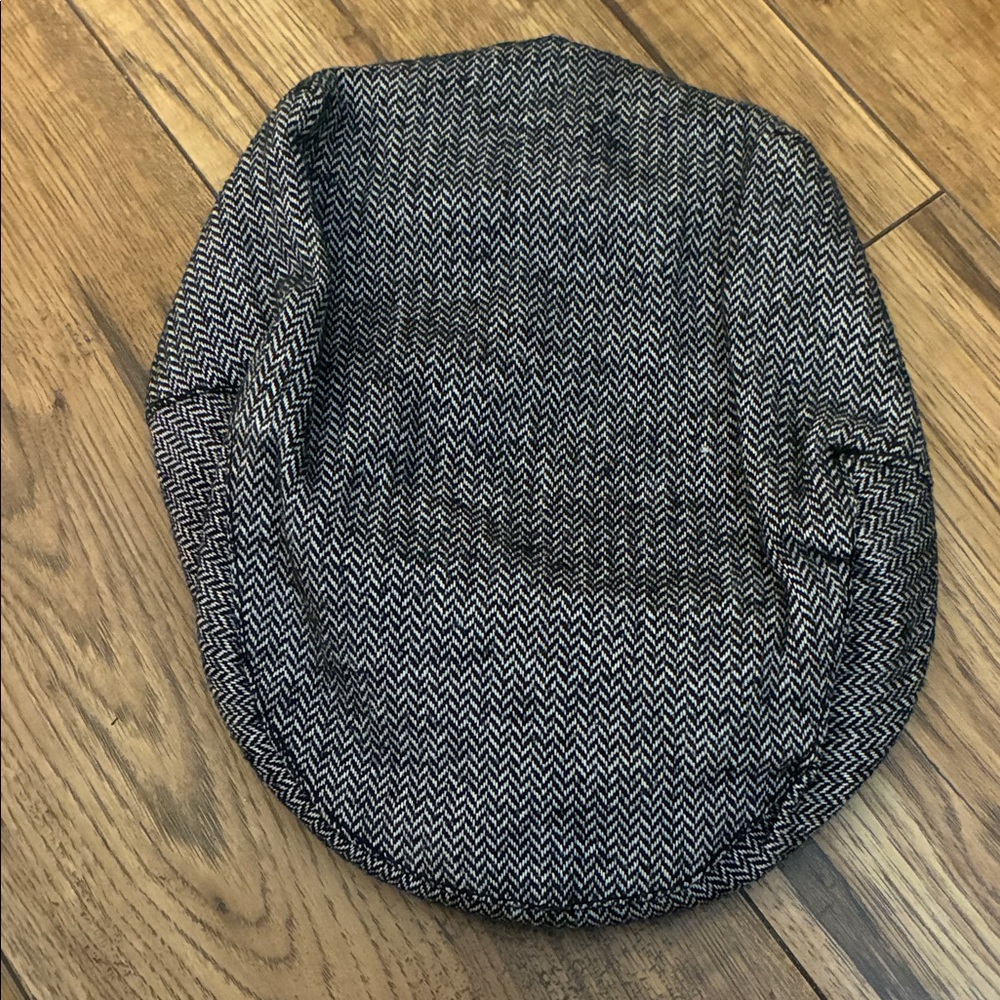 The Children's Place Classic Black and White Herringbone Hat